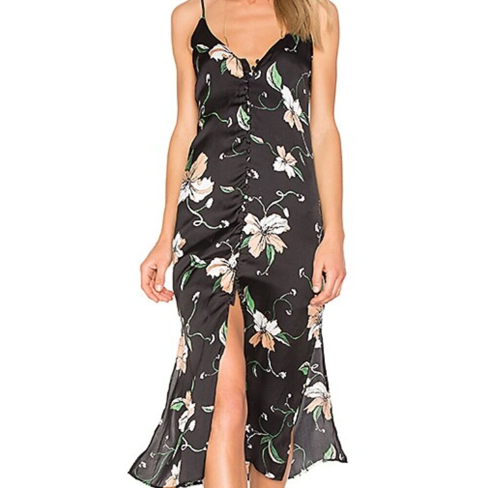 Bardot Hibiscus Slip Dress